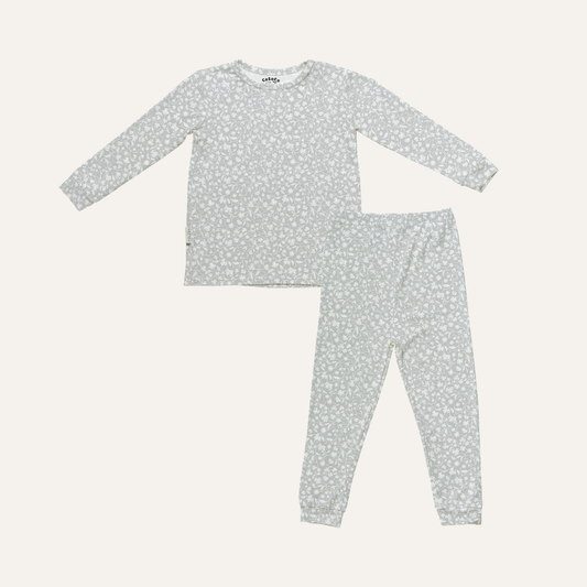 Kids Pajama Set in Lucky Clover