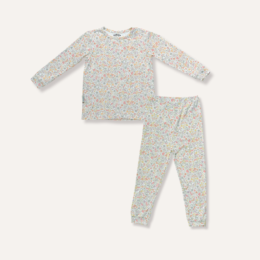 Kids Pajamas in Everbloom