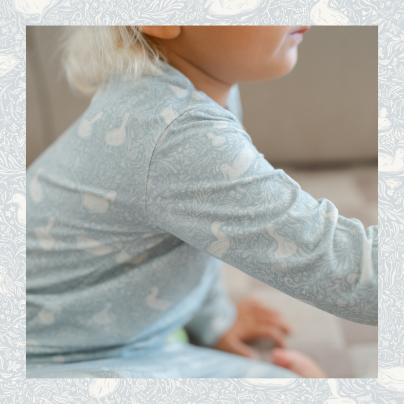 Kids Pajamas in Duck Blue at the Common