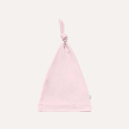 Knotted Hat in Pink Blush