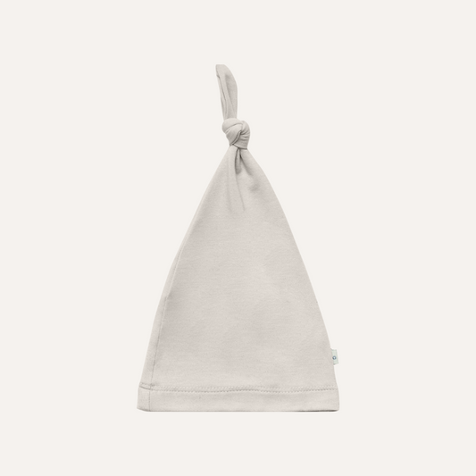 Knotted Hat in Moonlight Beige