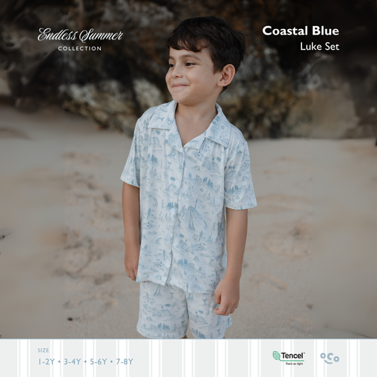 Luke Set in Coastal Blue
