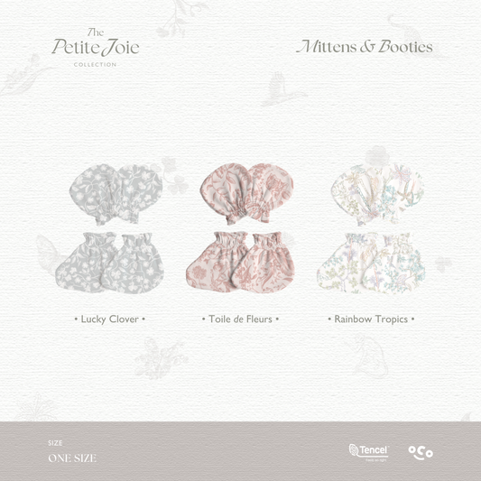 Baby Mittens & Booties Set - Petite Joie Collection
