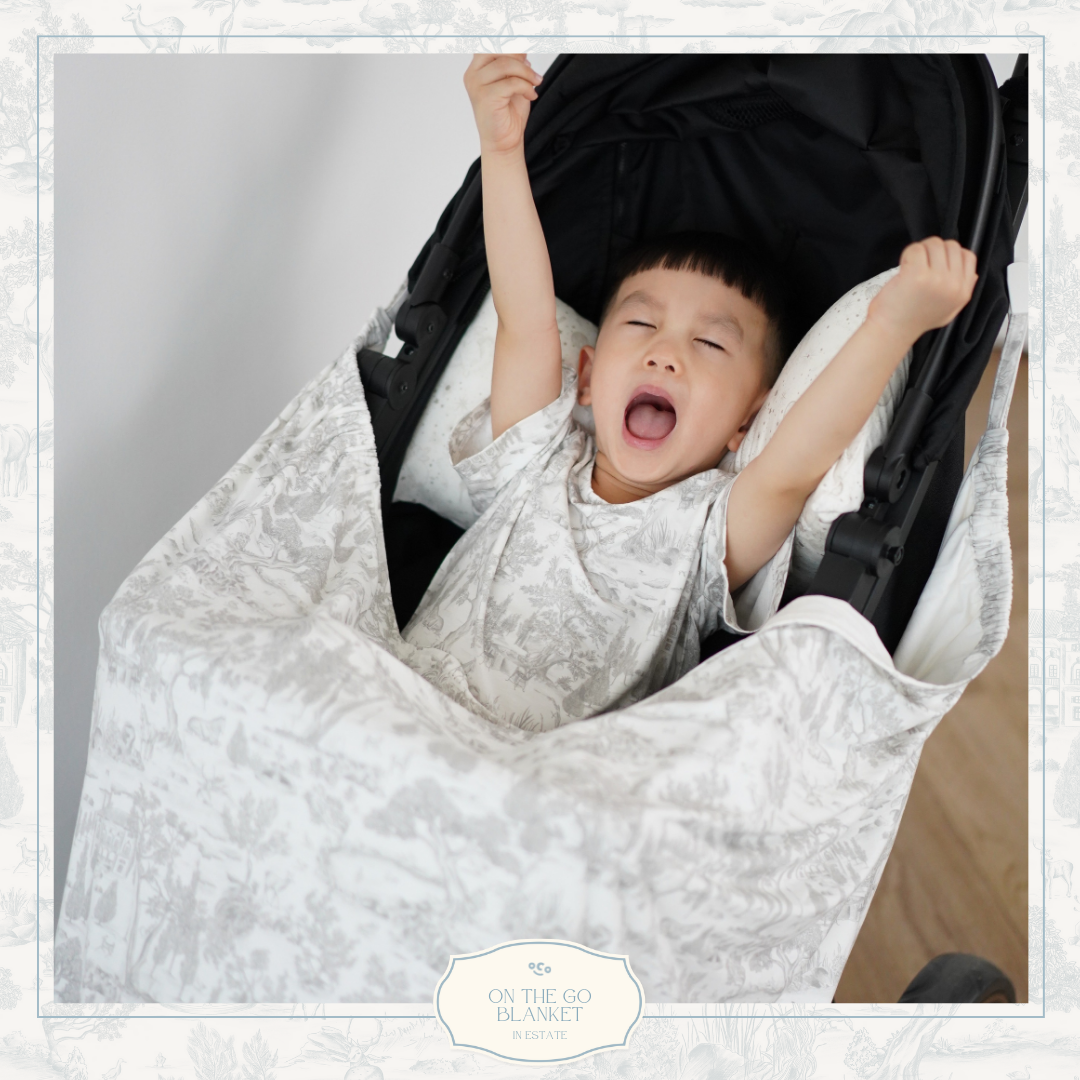 On The Go Blanket in Estate Grey