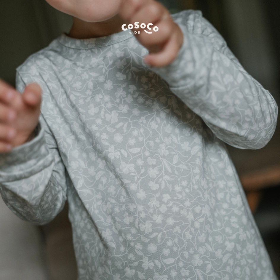 Kids Pajamas in Lucky Clover