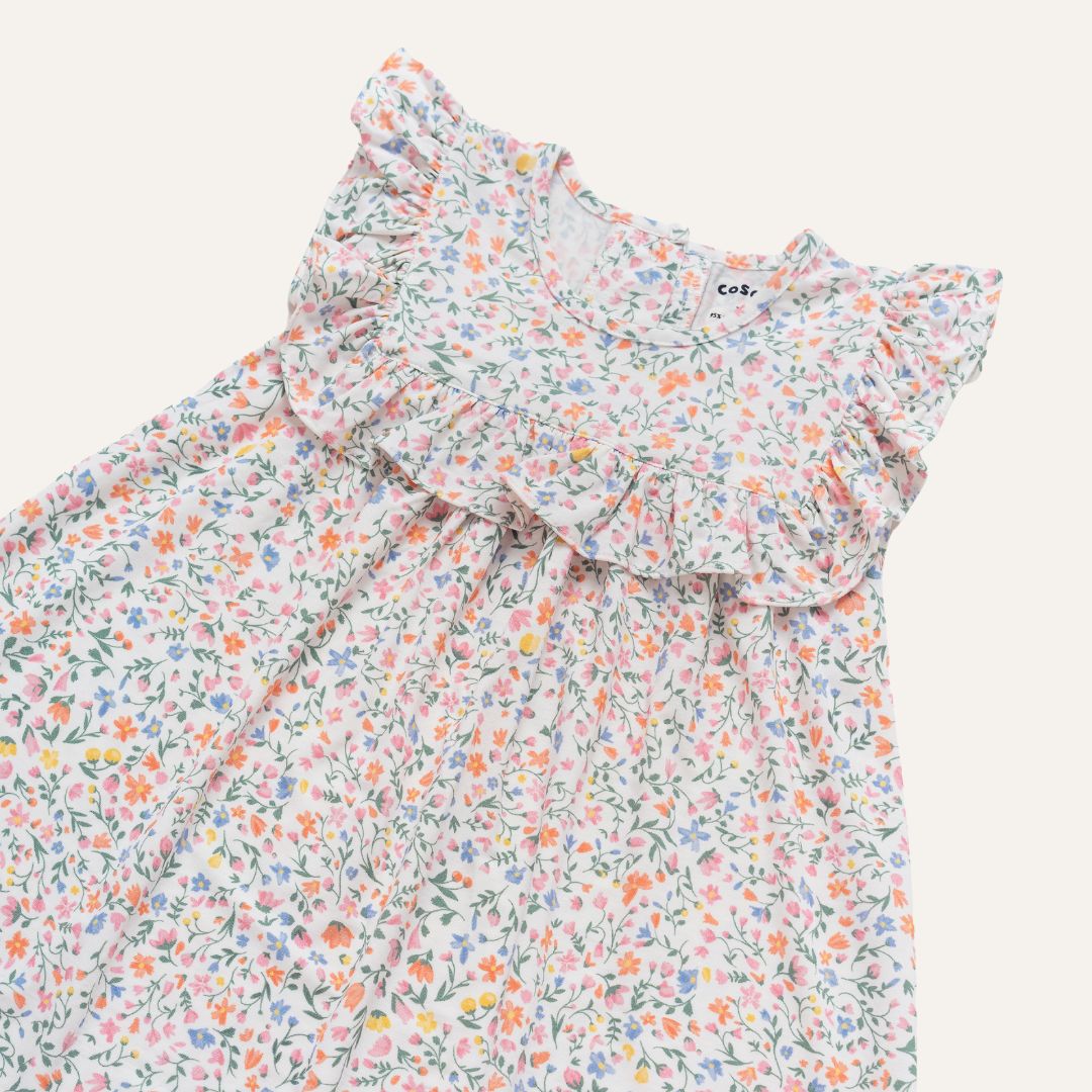 Ava Floral Dress in Petit Fleur