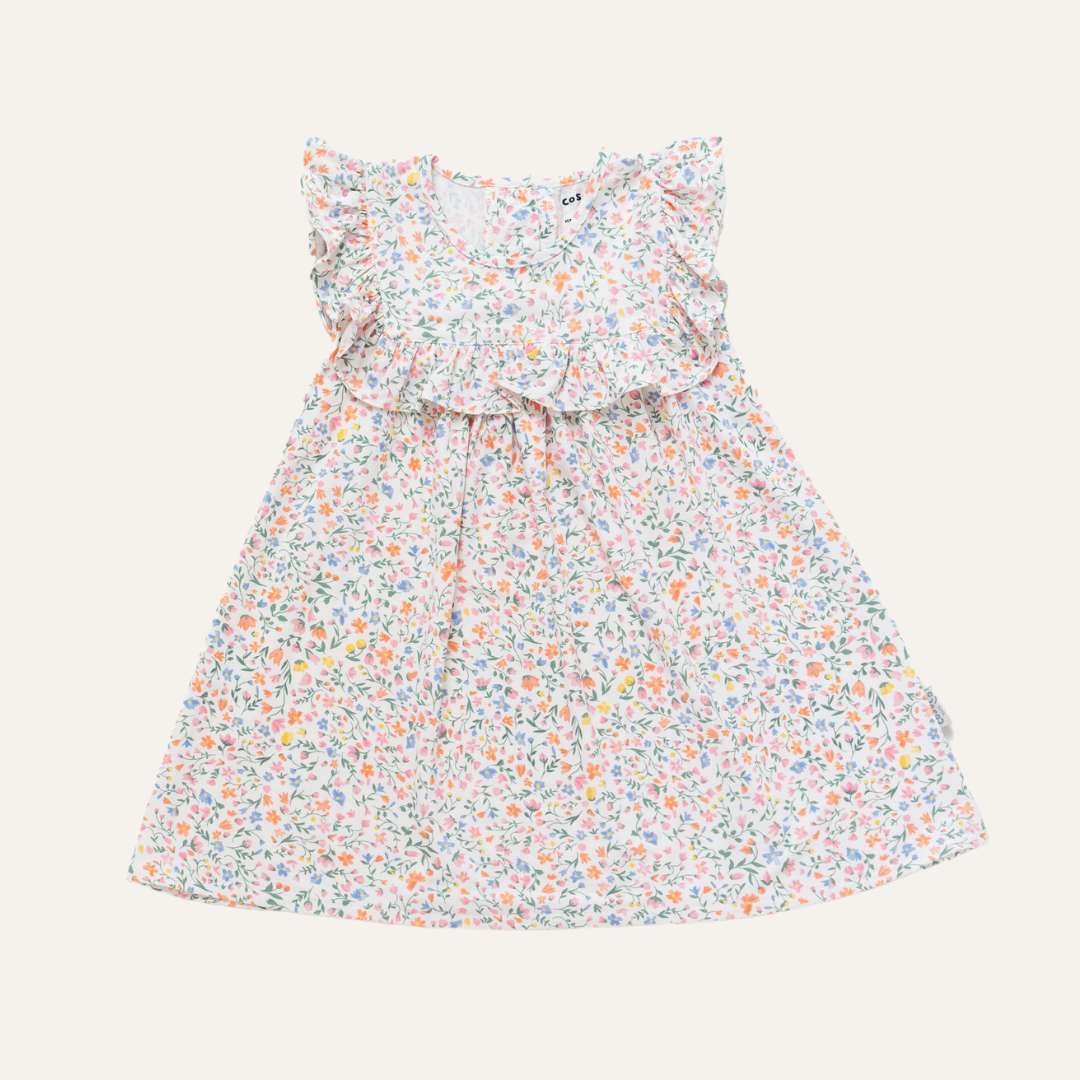 Ava Floral Dress in Petit Fleur
