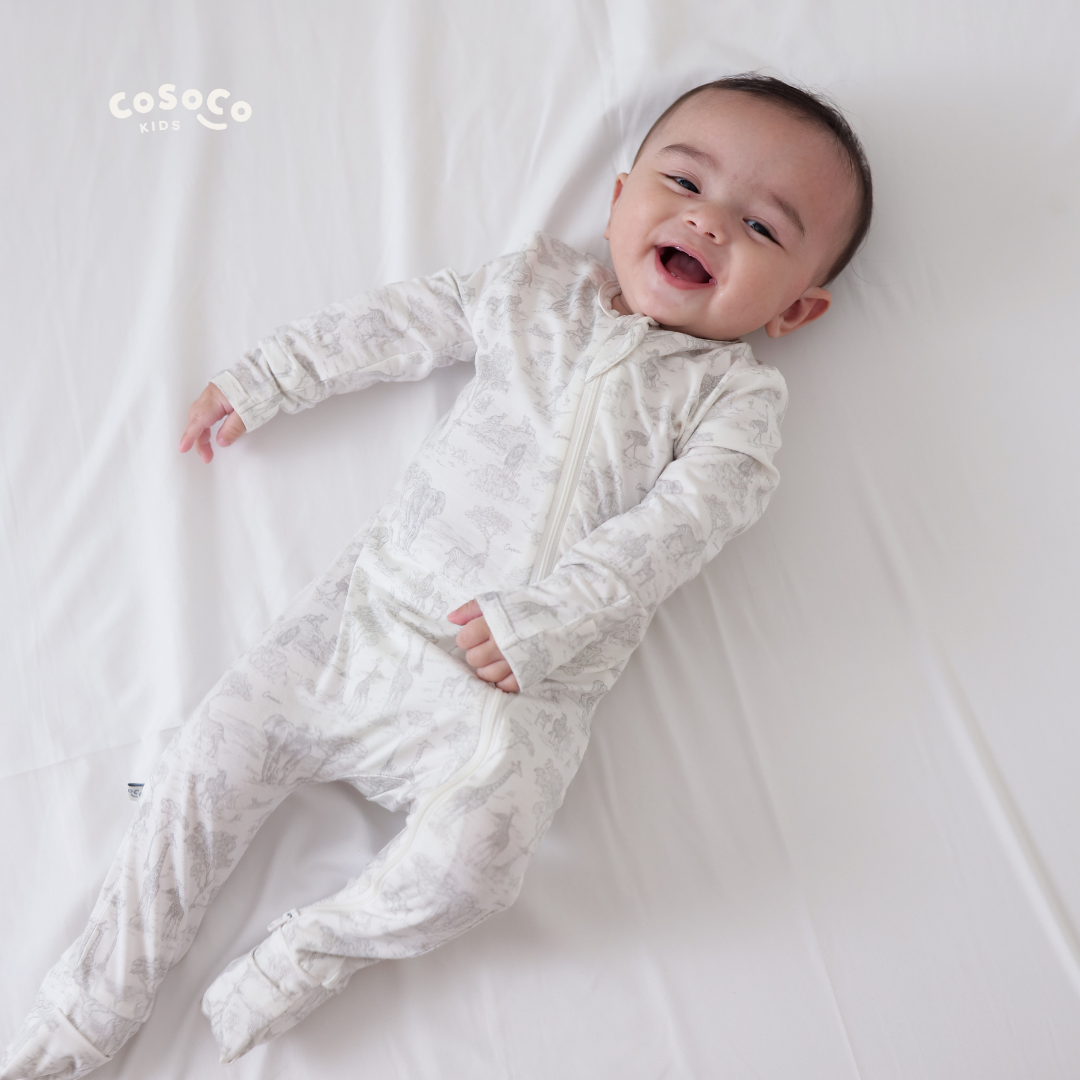 Sleepsuit in By the Safari