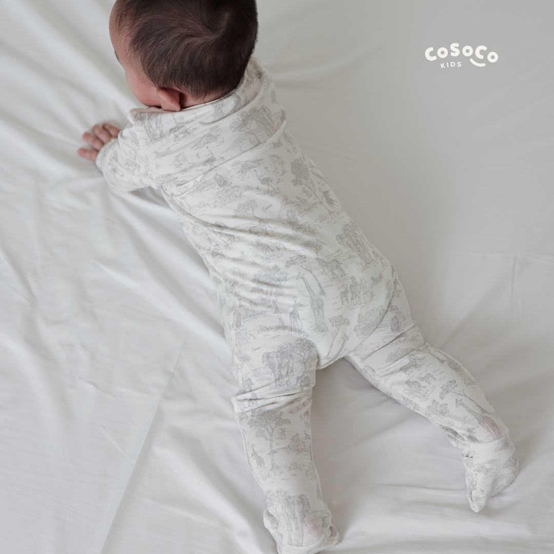 Sleepsuit in By the Safari