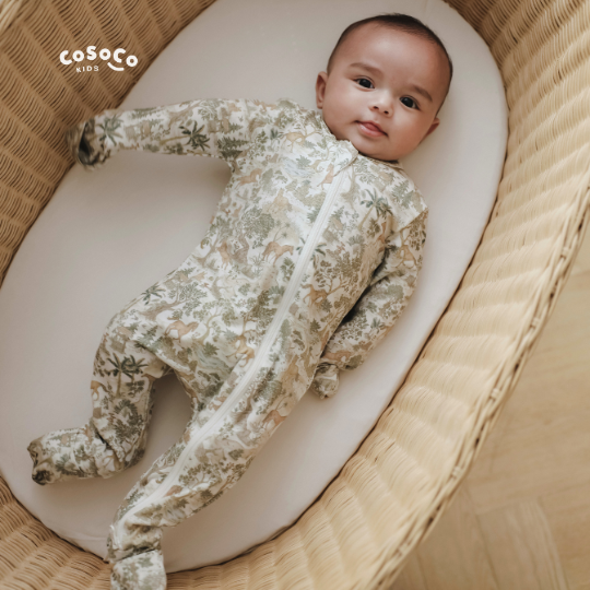 Sleepsuit in Cheval Dreams