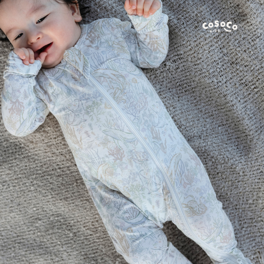 Sleepsuit in Rainbow Reef