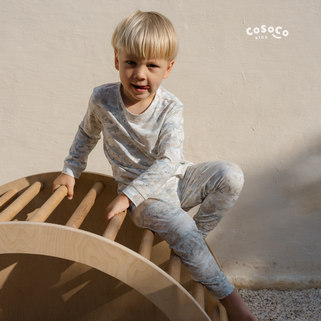 Kids Pajamas in Salt Air