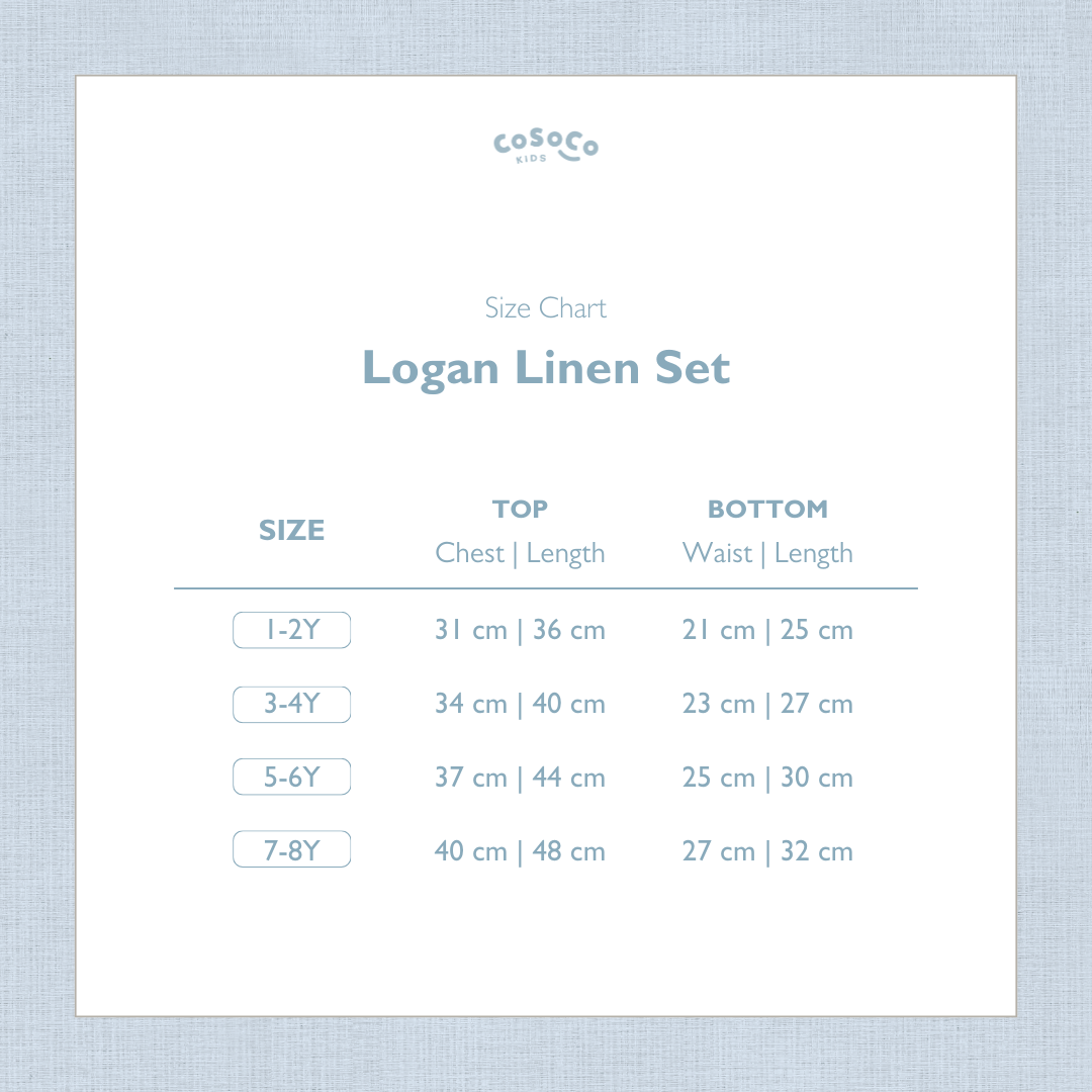 Logan Linen Set in Beige