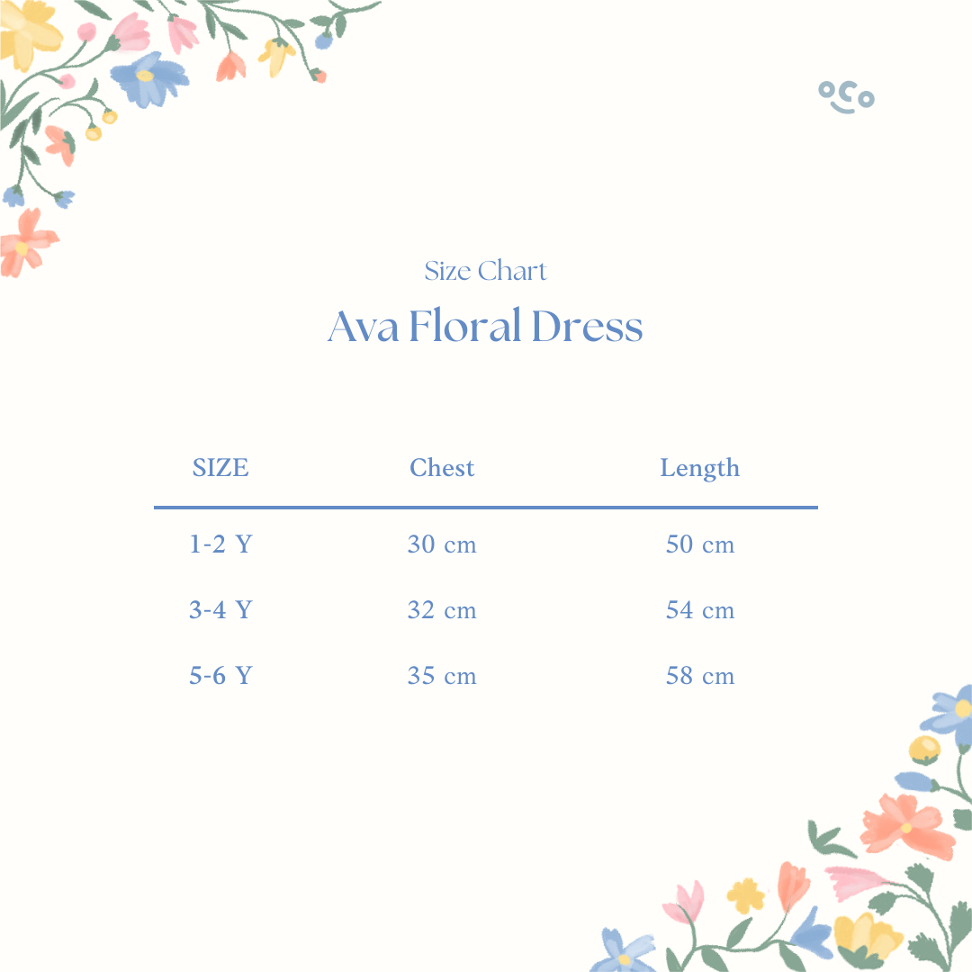 Ava Floral Dress in Petit Fleur