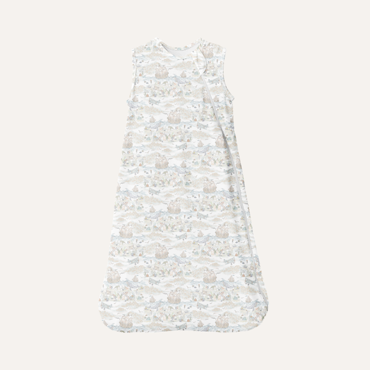 Double Layer Sleep Sack in Salt Air