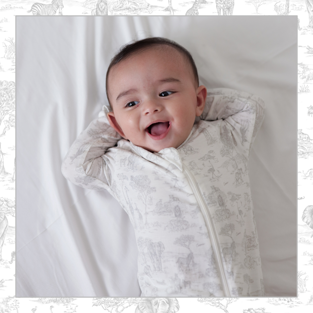 Sleepsuit in By the Safari