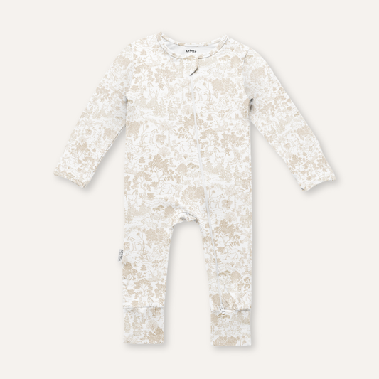 Sleepsuit in Equestrian Toile