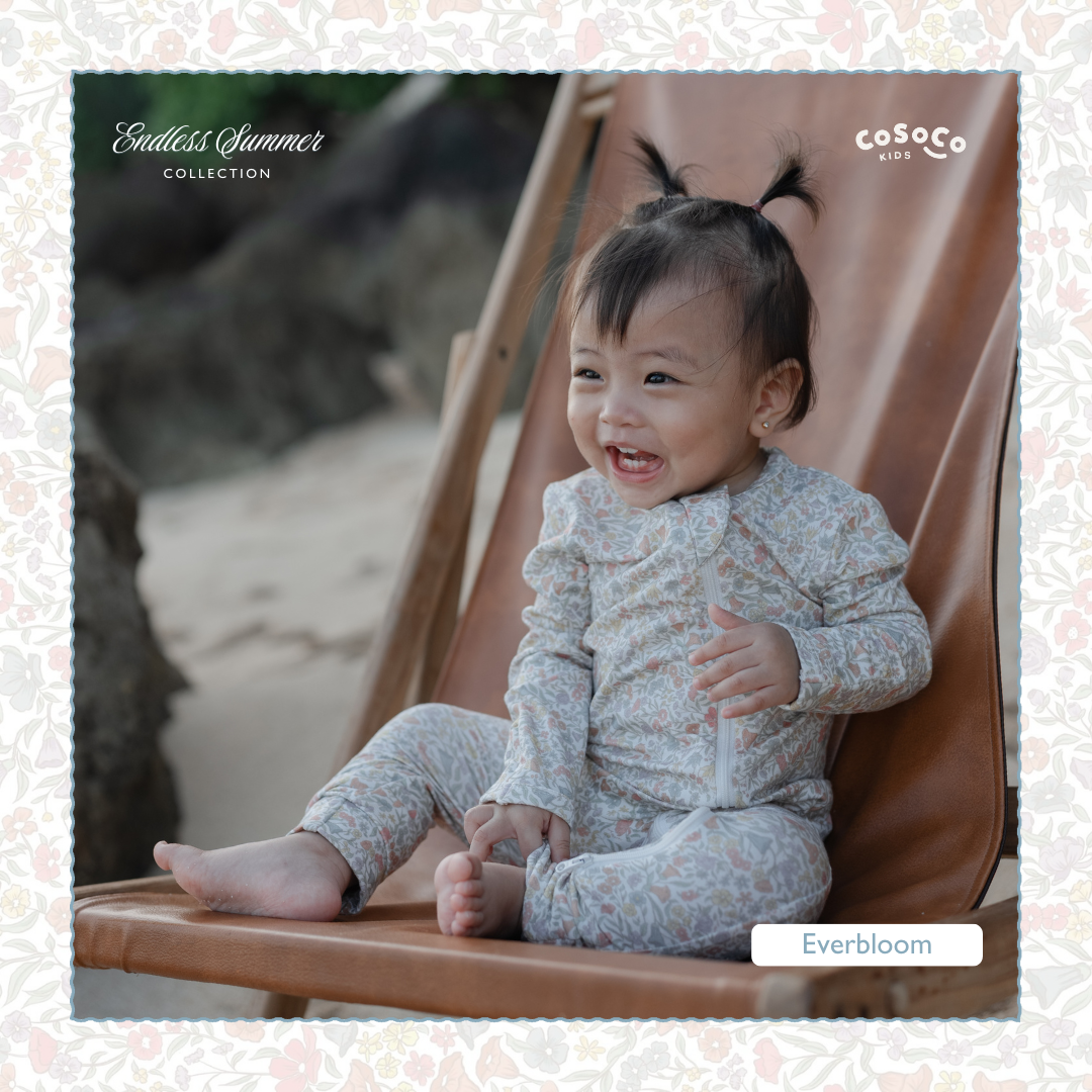 Sleepsuit in Everbloom