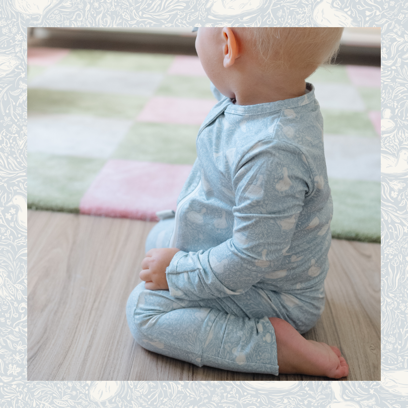 Sleepsuit in Duck Blue at the Common
