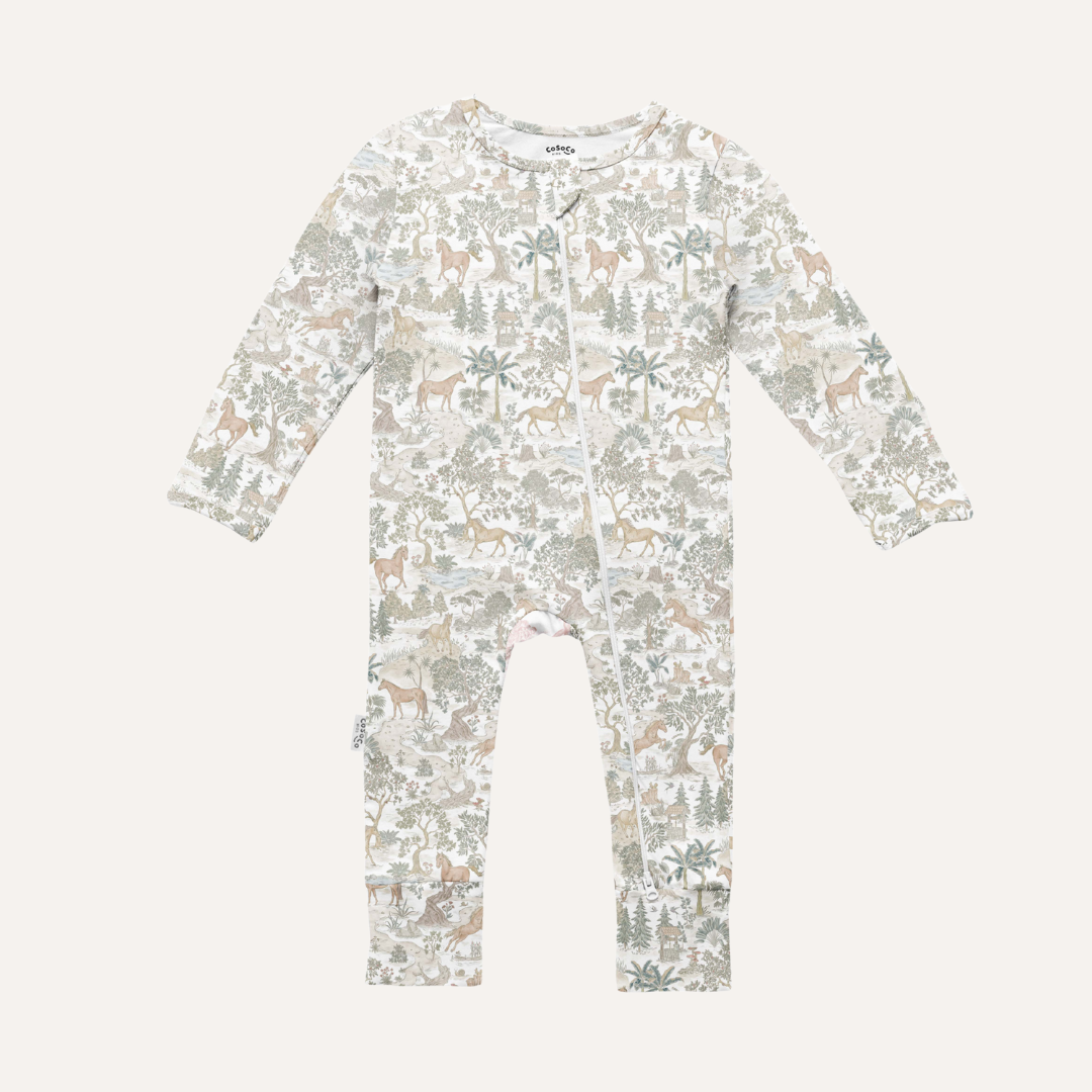 Sleepsuit in Cheval Dreams