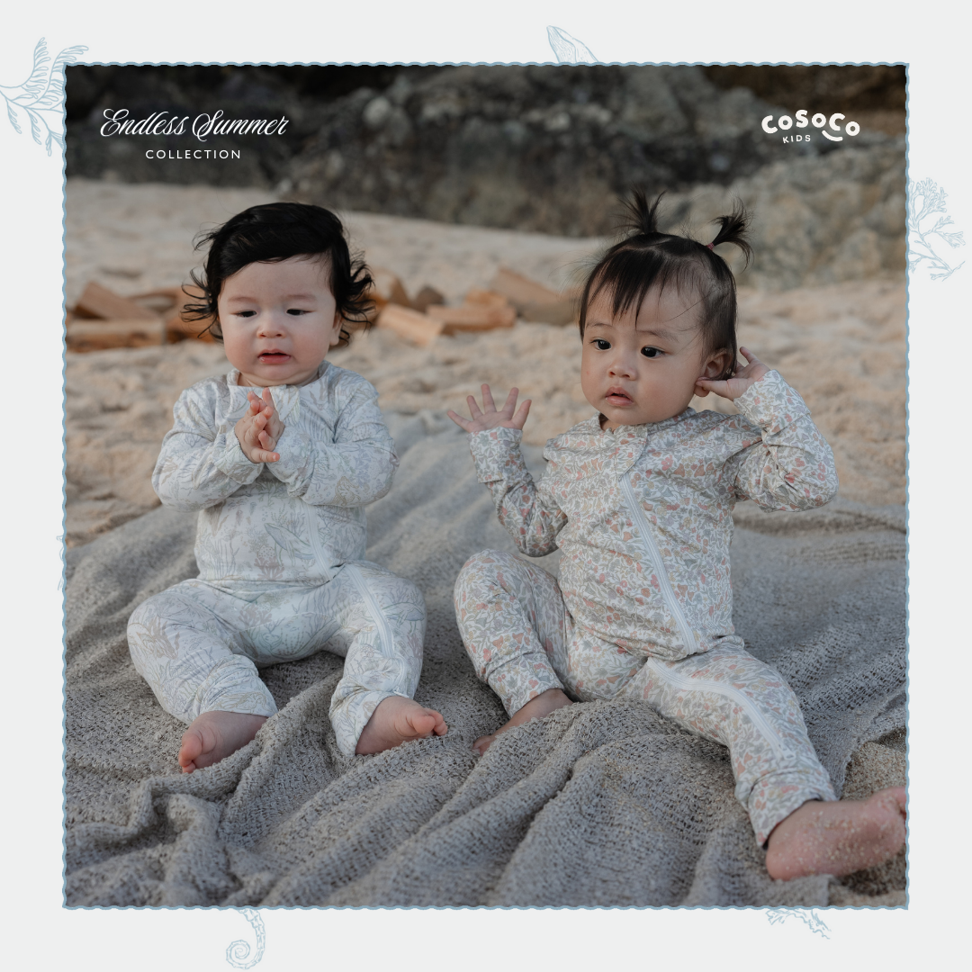 Sleepsuit in Everbloom