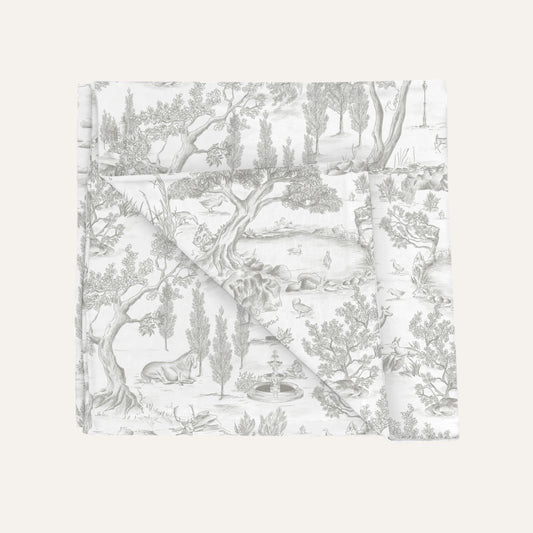 Swaddle Blanket in Estate Grey