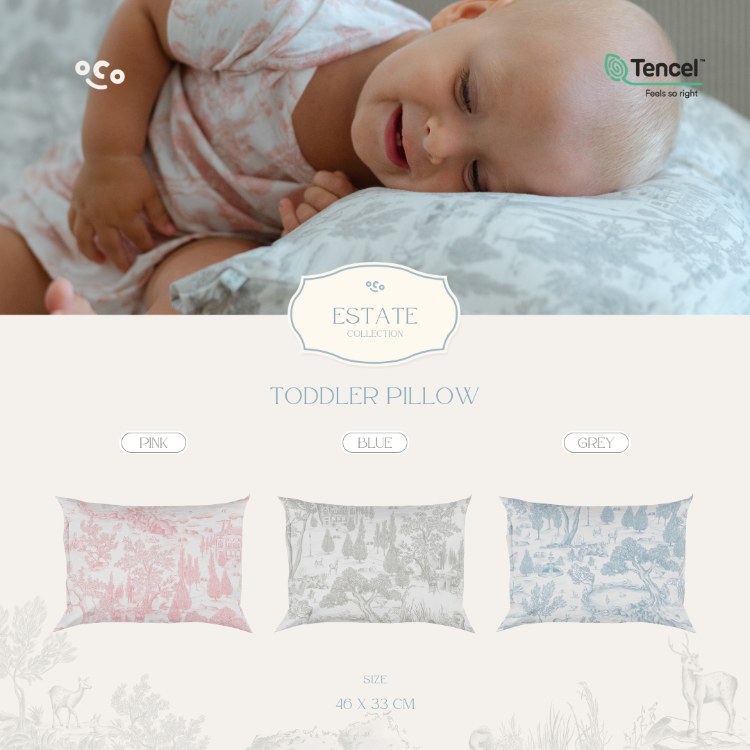 Toddler Head Pillow in Estate Blue