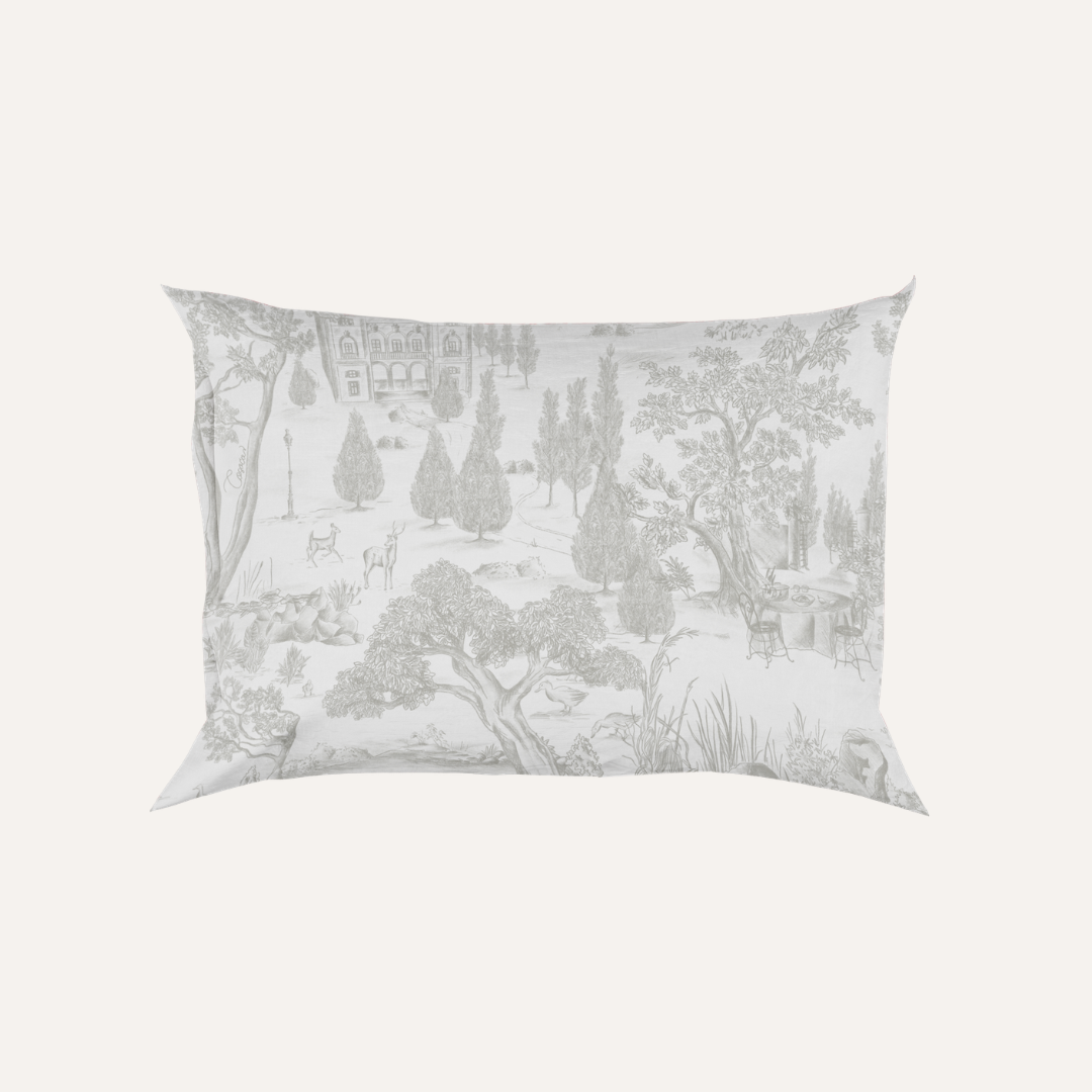 Toddler Head Pillow in Estate Grey