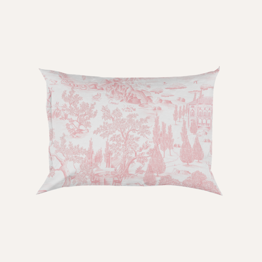 Toddler Head Pillow in Estate Pink