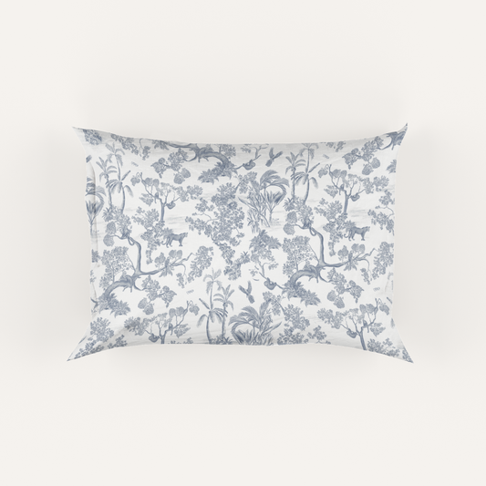 Head Pillow in Jungle Toile