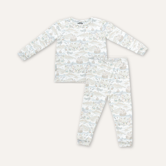 Kids Pajamas in Salt Air