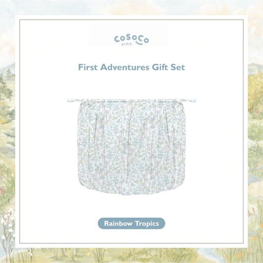First Adventures Gift Set in Rainbow Tropics