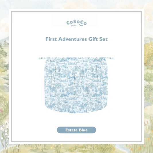 First Adventures Gift Set in Estate Blue