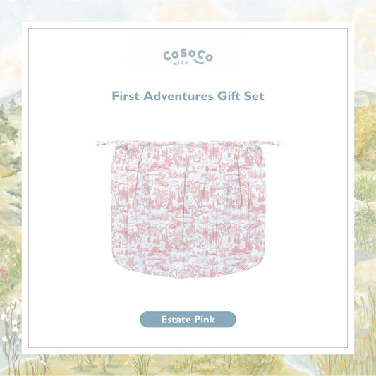 First Adventures Gift Set in Estate Pink