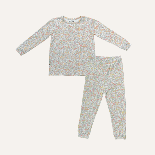 Kids Pajamas in Everbloom